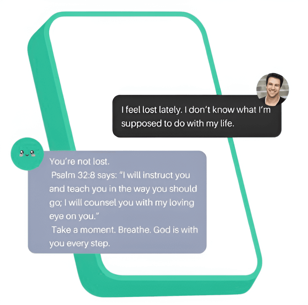 Get biblical answers fast with AI-powered Scripture-based responses